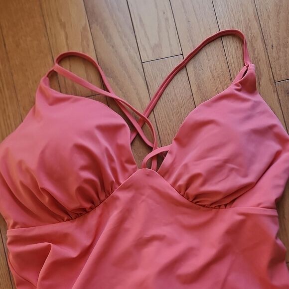 Swimsuits For All Bold Coral Swimwear- Women's SIZE 20 - Picture 6 of 7